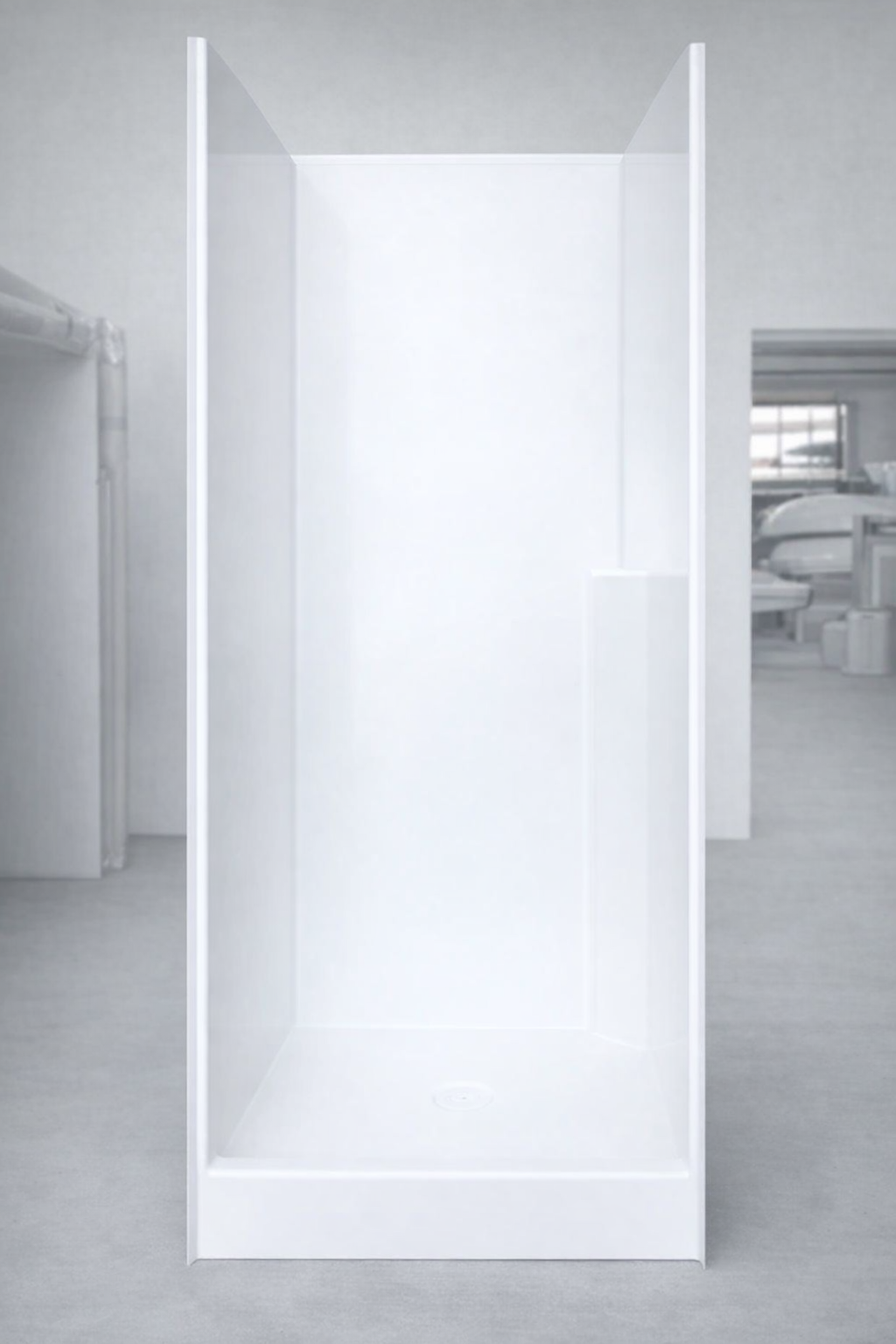 Low front Shower Cubicle 770mm x 760mm