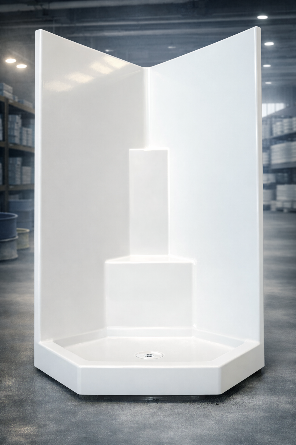 Corner Cubicle 950mm x 950mm