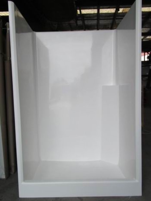 1200mm x 950mm Low Front Shower Cubicle