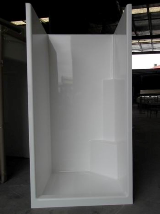 900mm x 900mm Low Front Shower Cubicle